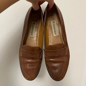 Vintage Etienne Aigner Michele Leather Loafers